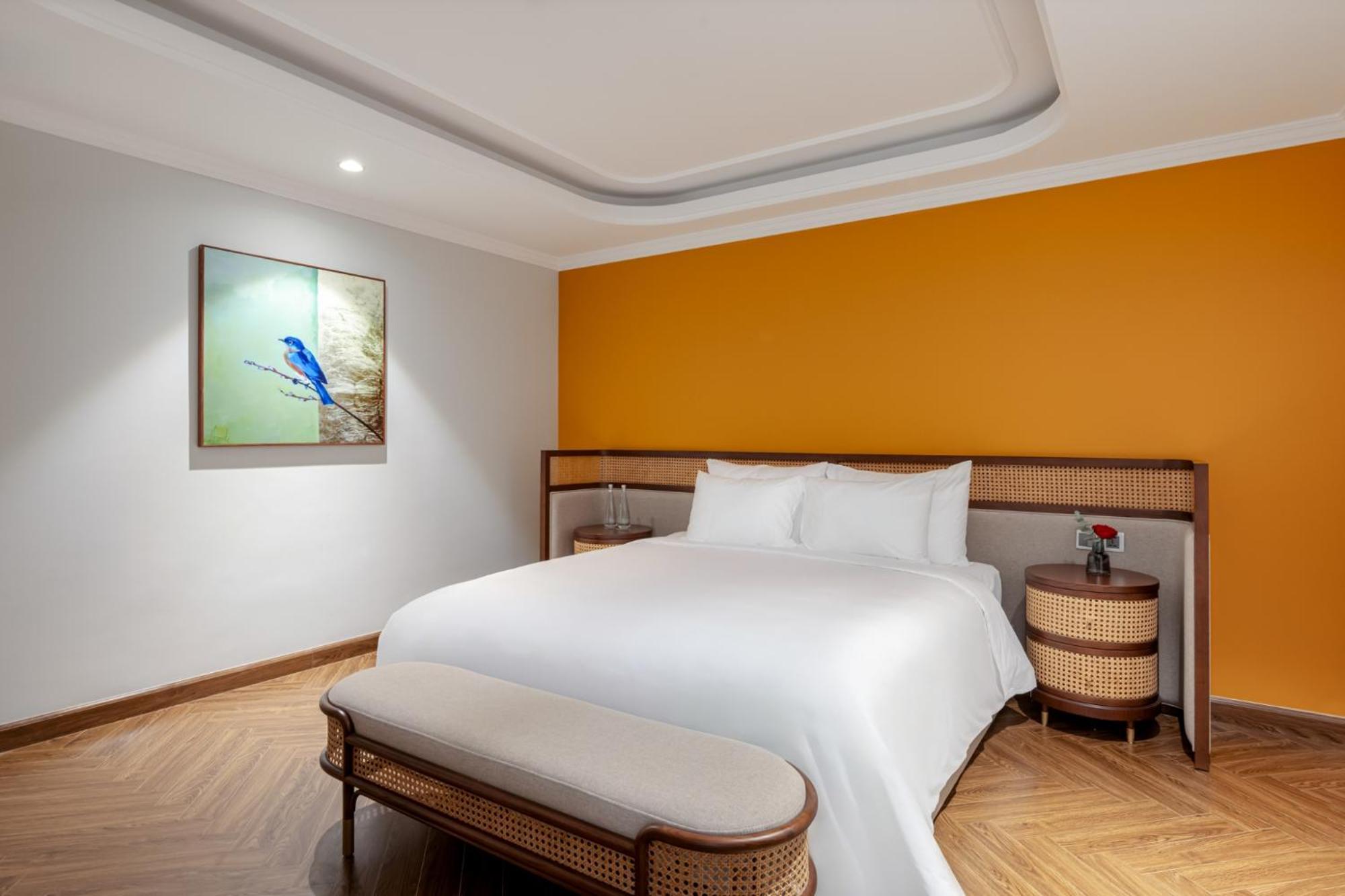 La Siesta Classic Hang Thung Hanoi Eksteriør billede A bedroom at the hotel